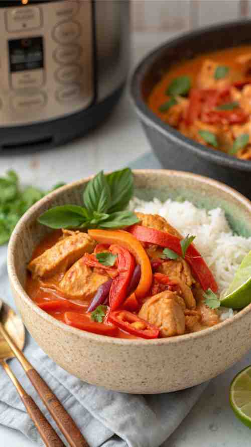 Easy Slow Cooker Thai Chicken Curry: Healthy Batch Meal Tips